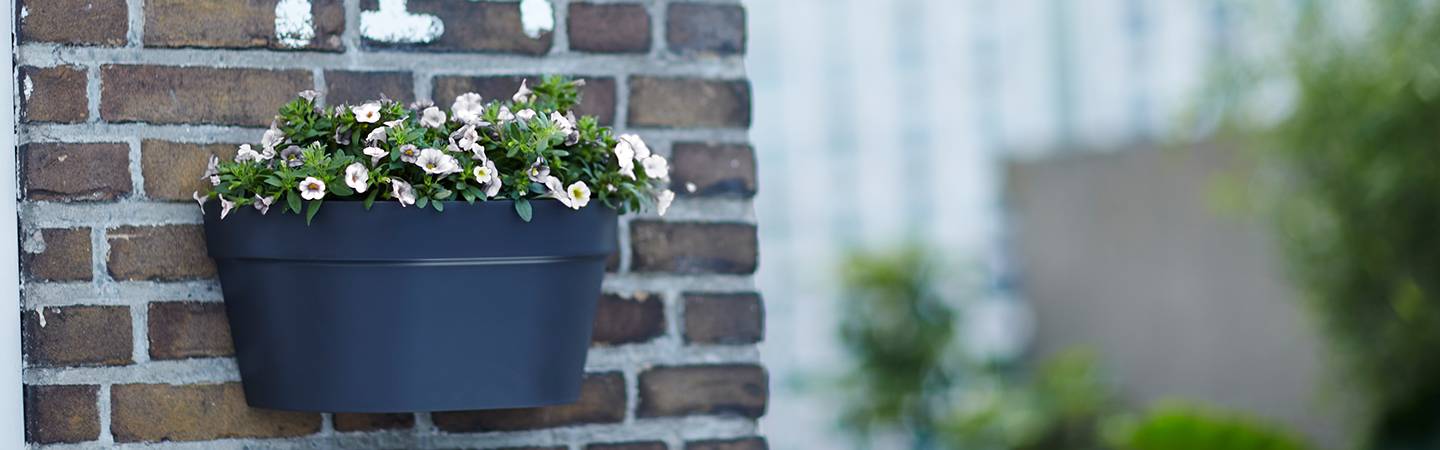 loft urban wandampel 40cm anthrazit